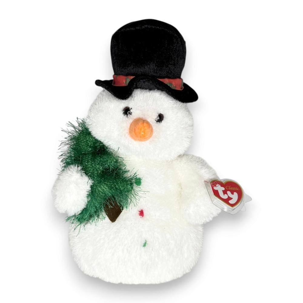 Mr. Flurries the Snowman | Frosty Holiday Friend | TY Classic Plush